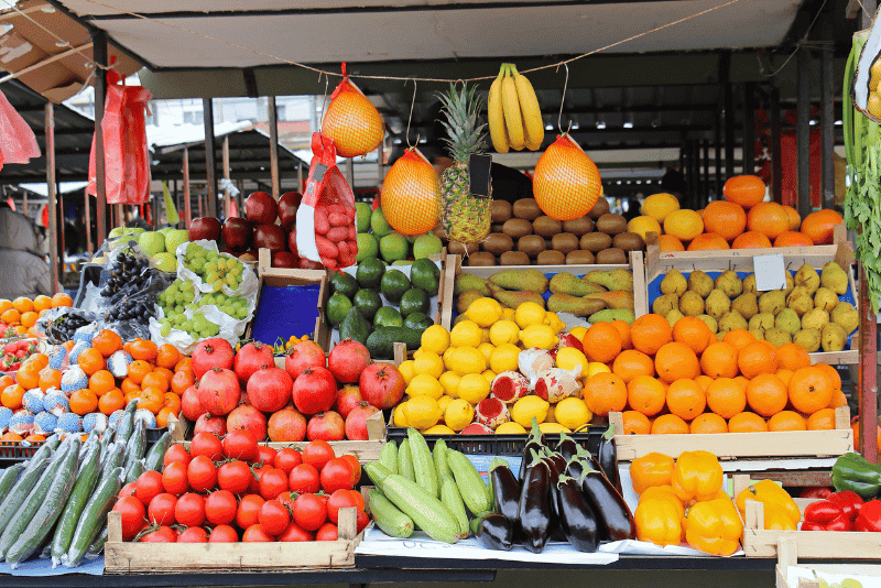Feira de alimentos